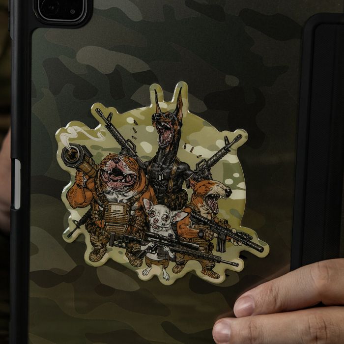 M-Tac наклейка об'ємна Rex Team