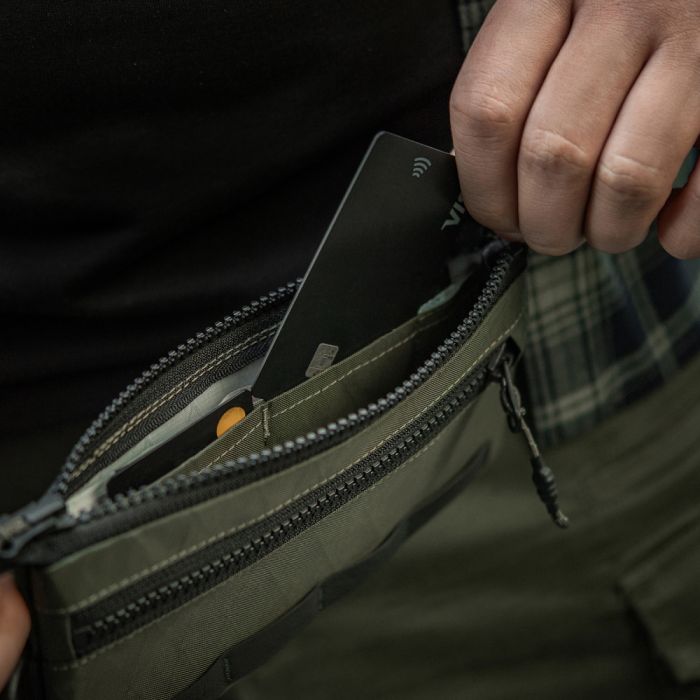 M-Tac гаманець горизонтальний з карабіном X-Pac Elite Ranger Green