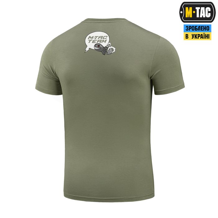 M-Tac футболка Comics Drone Girl Light Olive