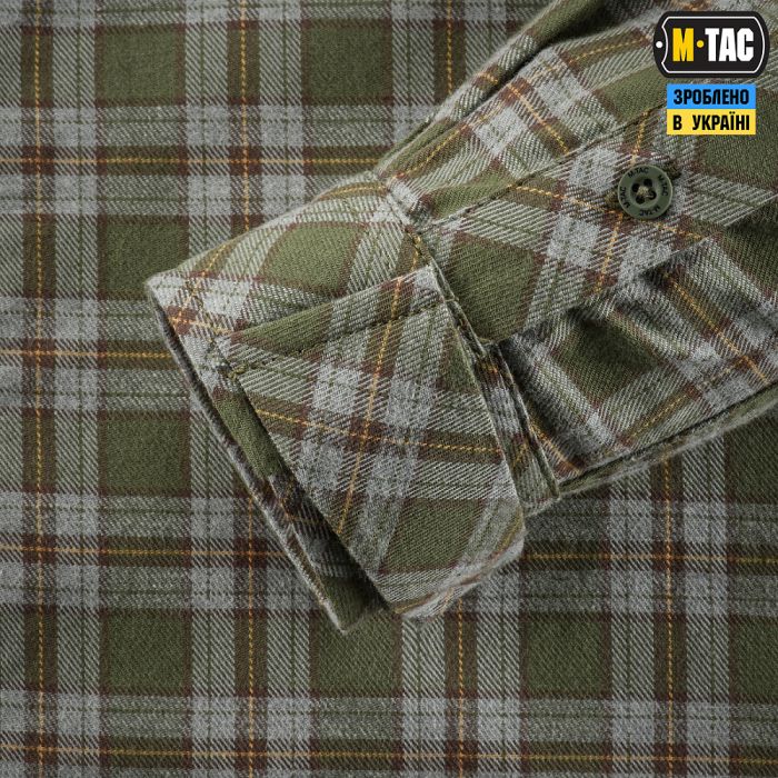 M-Tac сорочка Lumberjack Cotton Shirt Olive/Grey