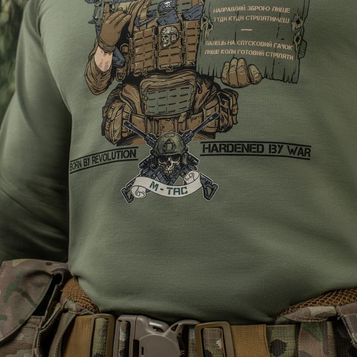 M-Tac реглан Заповіді стрільця Light Olive