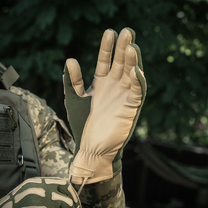 M-Tac рукавички Skeleton Nomex Olive/Coyote