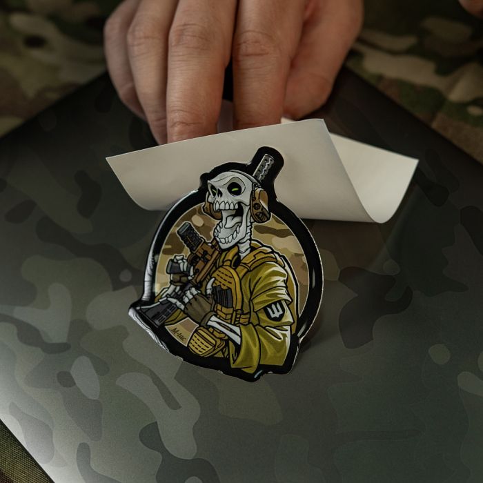 M-Tac наклейка об'ємна ЦЕ НАША ПОСАДКА V2