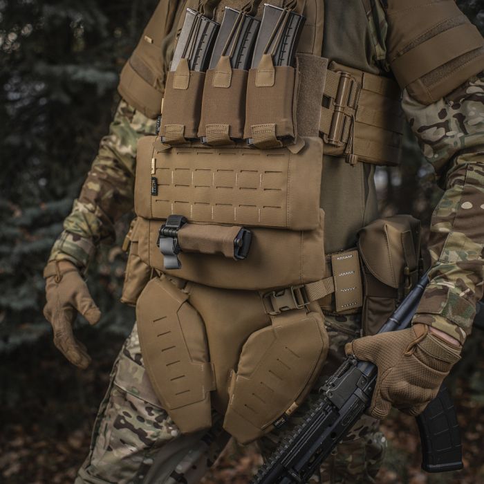 M-Tac захист живота з балістичним пакетом 1 клас захисту Laser Cut Coyote