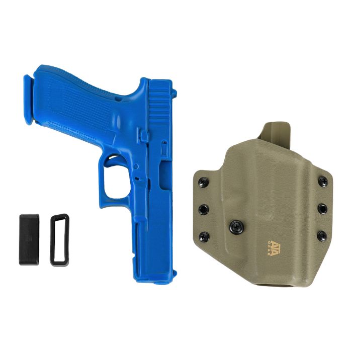 ATA Gear кобура модель Hit Factor ver.1 для зброї Glock - 17/22/47 Flat Dark Earth - Spring правша