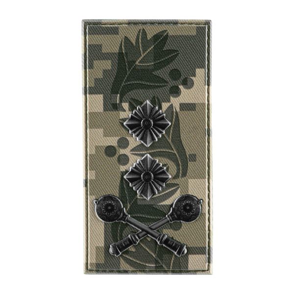 Погон ПВХ об’ємний генерал майор ММ14