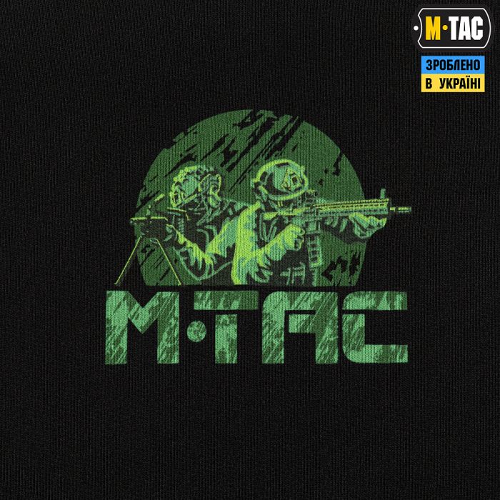 M-Tac кофта Hoodie Пліч-о-пліч Oversize Hard Black