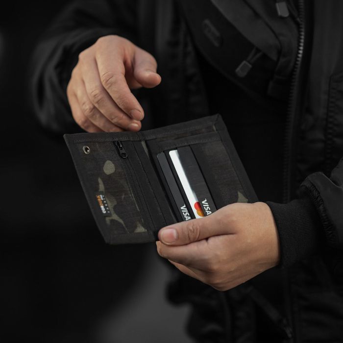 M-Tac гаманець Tactical Wallet Elite Multicam Black