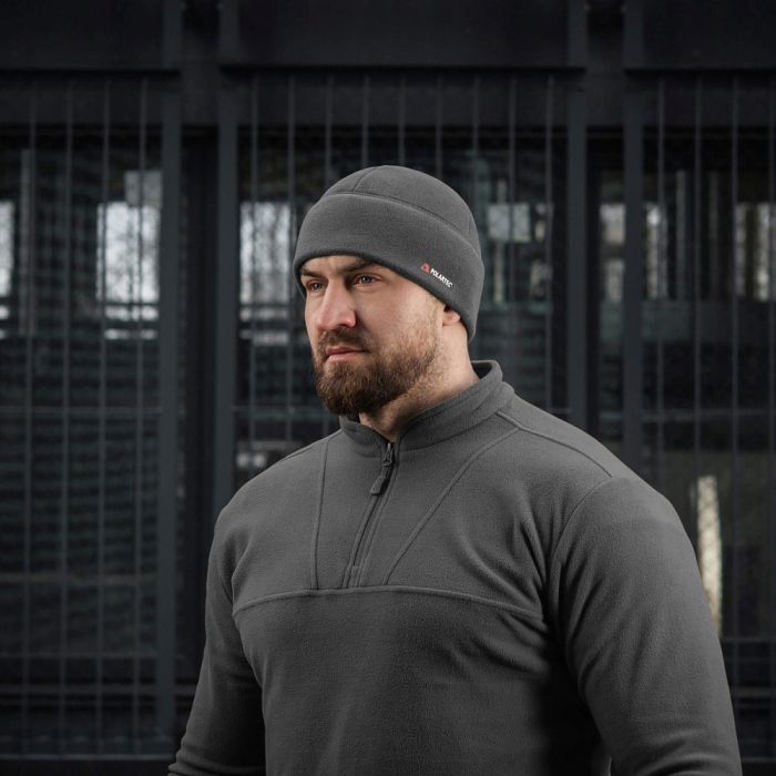 M-Tac шапка Watch Cap Polartec Cold Weather Dark Grey