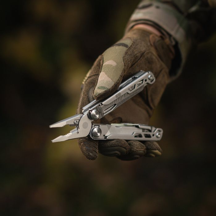 M-Tac мультитул Type 12 Steel/Damascus