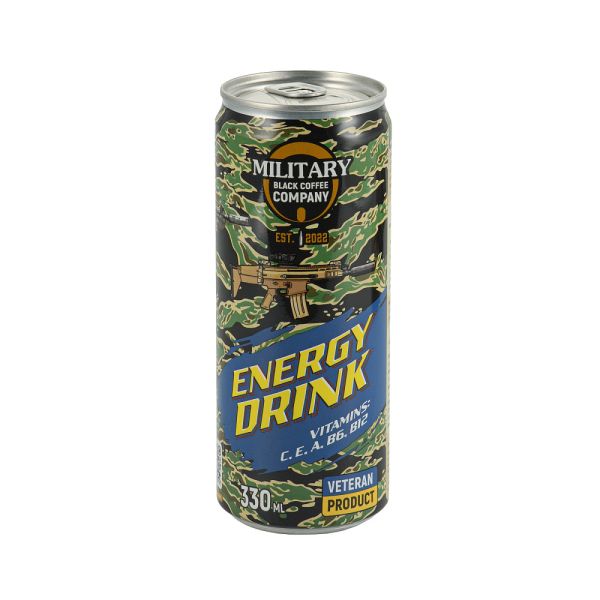 Military Black Coffee Company energy drink Яблуко