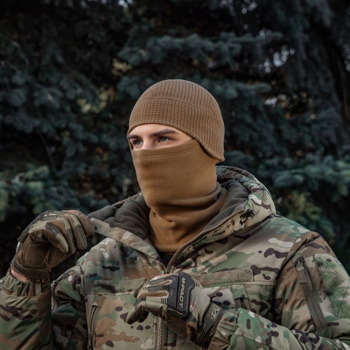 M-Tac шапка-підшоломник Gen.II фліс ріп-стоп Coyote Brown