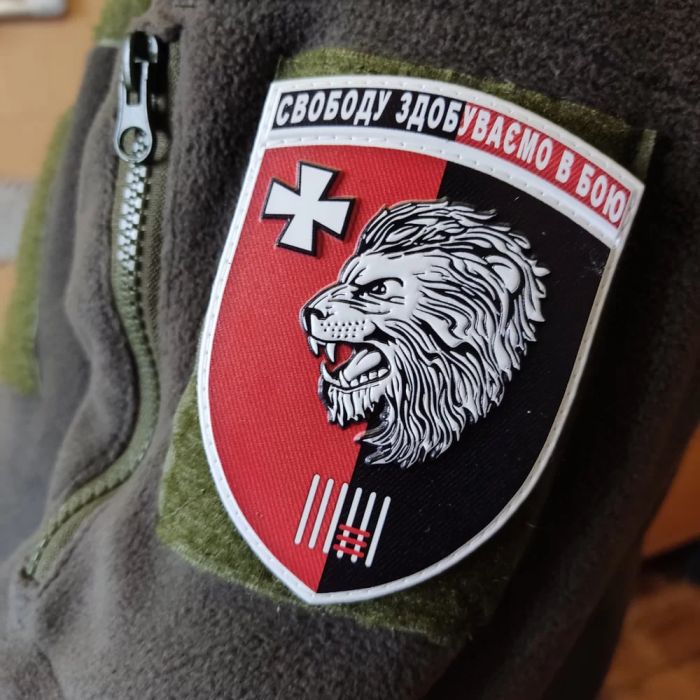 Шеврон ПВХ ЗСУ 63 окрема механізована бригада Свободу здобуваємо в бою