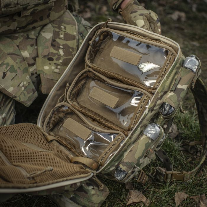 M-Tac наплічник бойового медика Elite Multicam