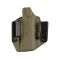 ATA Gear кобура модель Hit Factor ver.1 для зброї CZ P10-C/ PORTED Flat Dark Earth - Spring правша