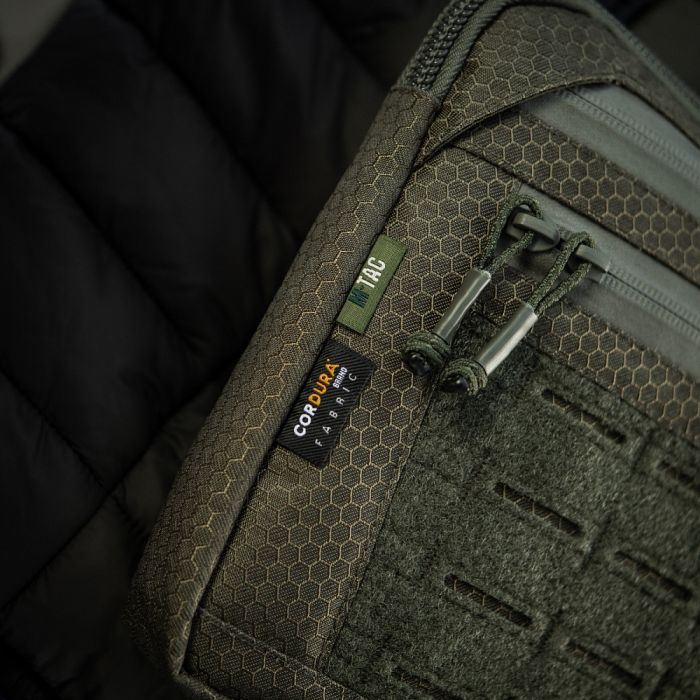 M-Tac сумка Admin Bag Medium Elite з липучкою Hex Ranger Green