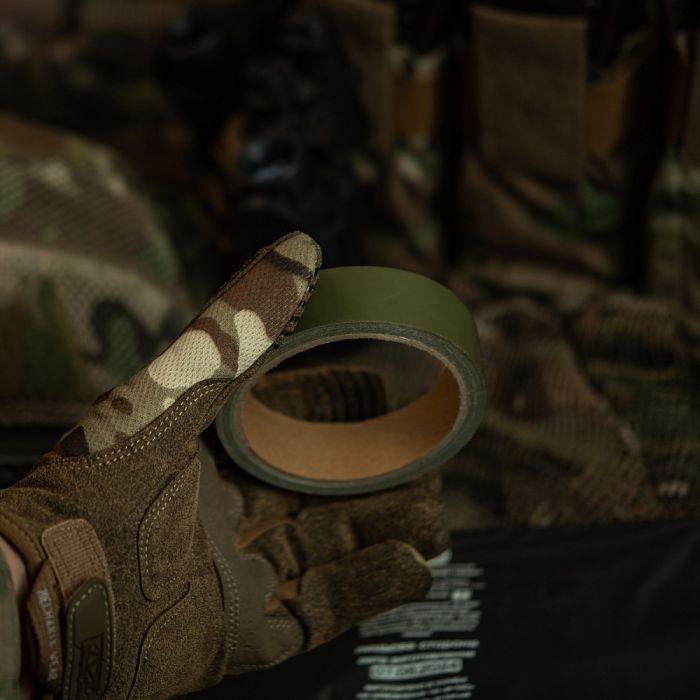 M-Tac армований скотч 25 мм 10 м олива