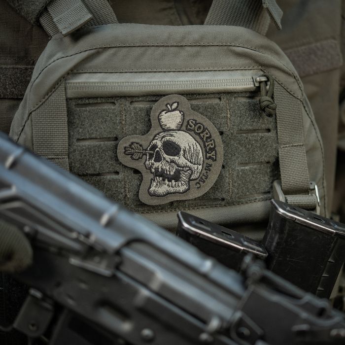 M-Tac нашивка SORRY (вишивка) Ranger Green