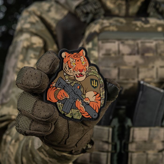 M-Tac нашивка Тигр танкові війська PVC