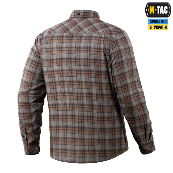 M-Tac сорочка Lumberjack Merino Cold Weather Gray/Brown