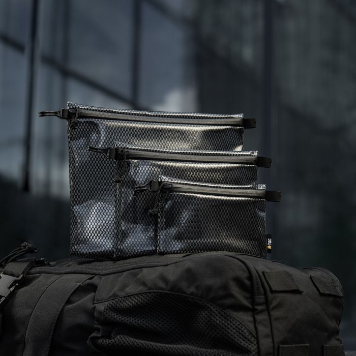 M-Tac комплект органайзерів Zip Pocket Set Elite Black