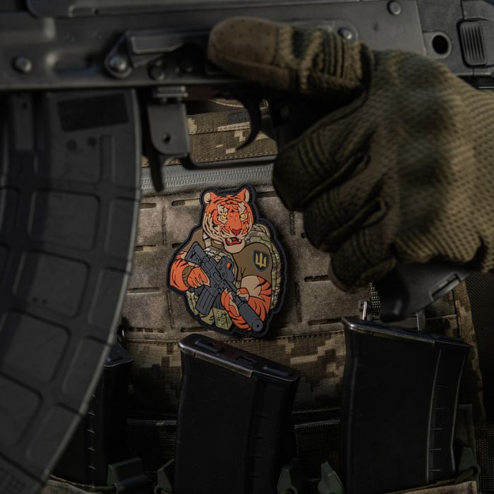 M-Tac нашивка Тигр танкові війська PVC