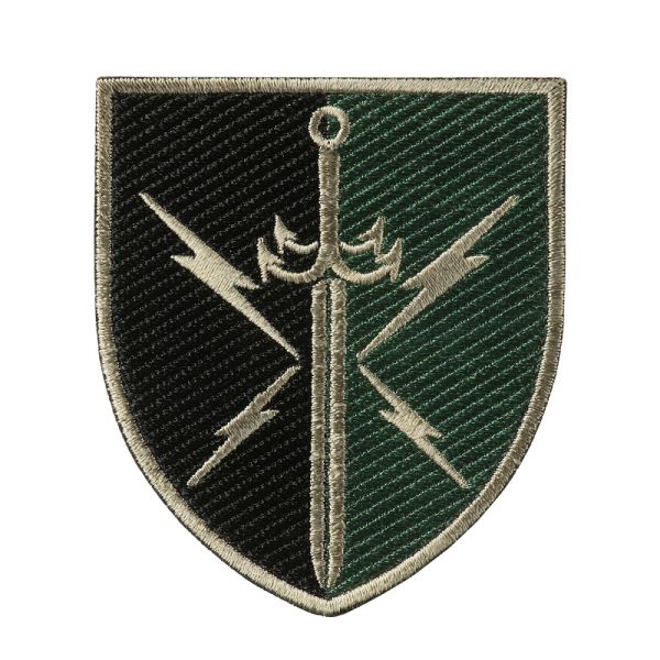Шеврон 7 полк зв'язку олива