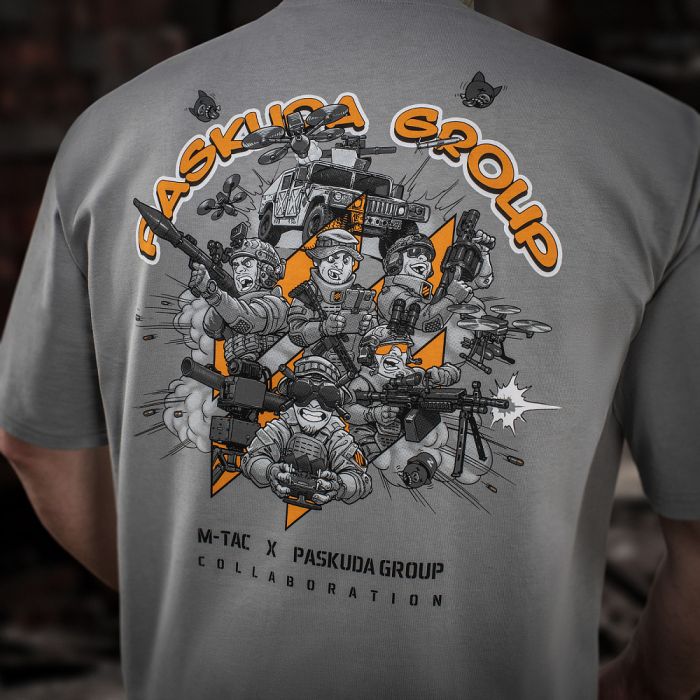 M-Tac футболка Paskuda Group Light Grey