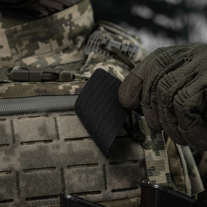 M-Tac нашивка прапор Чорна Борода Д-30 Black