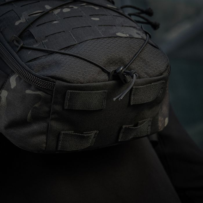 M-Tac рюкзак Sturm з ергономічними лямками Elite Multicam Black