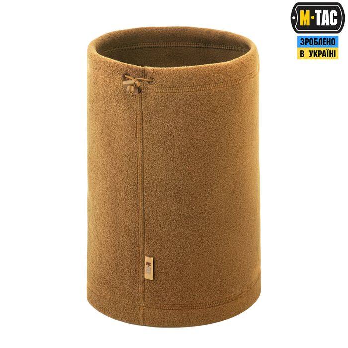 M-Tac шарф-труба Elite короткий з затяжкою фліс (320г/м2) Coyote Brown