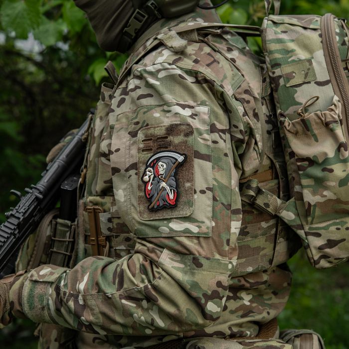 M-Tac нашивка Time PVC Black/Grey