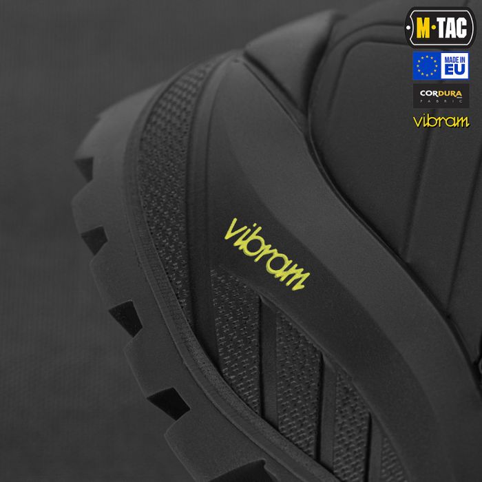 M-Tac ботинки тактические демисезонные Pro Line Black