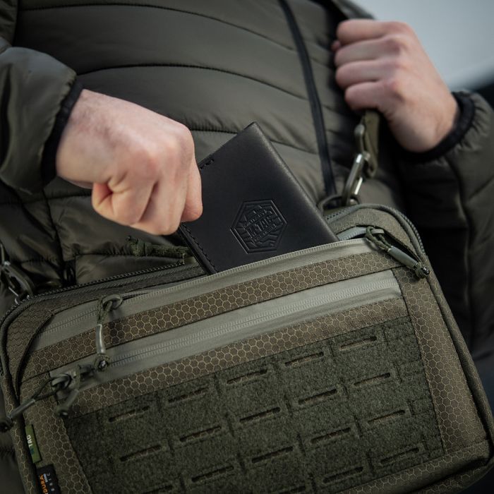 M-Tac сумка Admin Bag Medium Elite з липучкою Hex Ranger Green