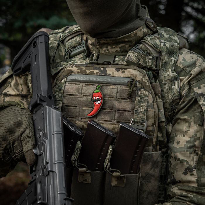 M-Tac нашивка Перчик 3D солдат (PVC)