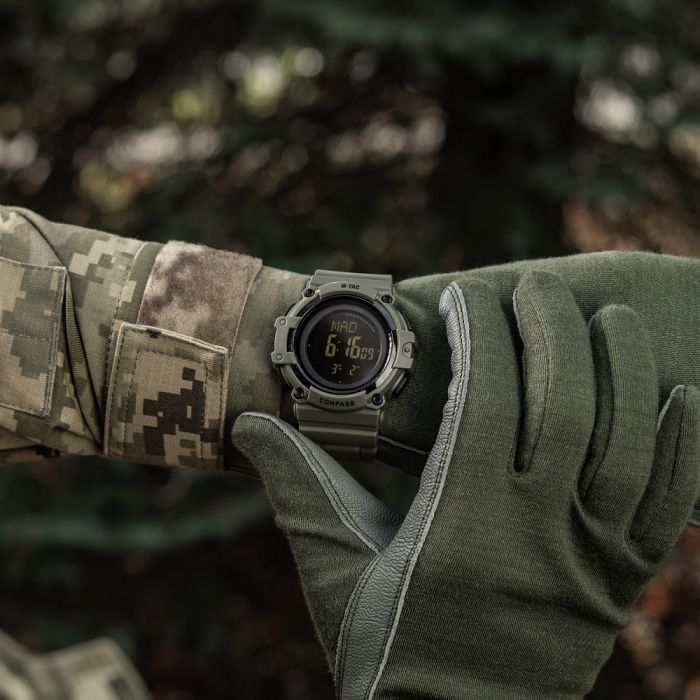 M-Tac годинник тактичний з компасом 2233 Army Green