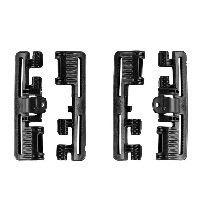 2M Пряжка швидкого скидання 80 мм (2шт) Black