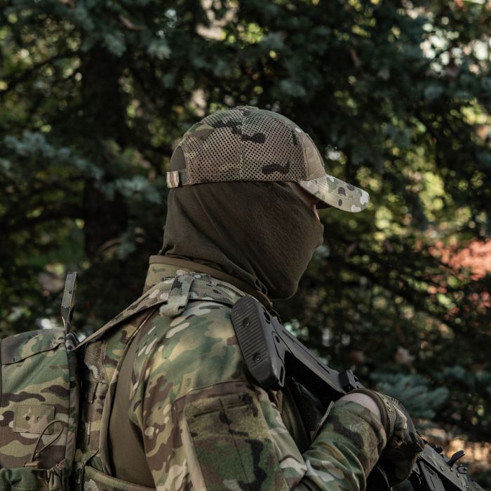 M-Tac бейсболка тактична з сіткою Азов NYCO Extreme Multicam