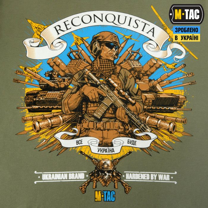 M-Tac футболка Reconquista Light Olive