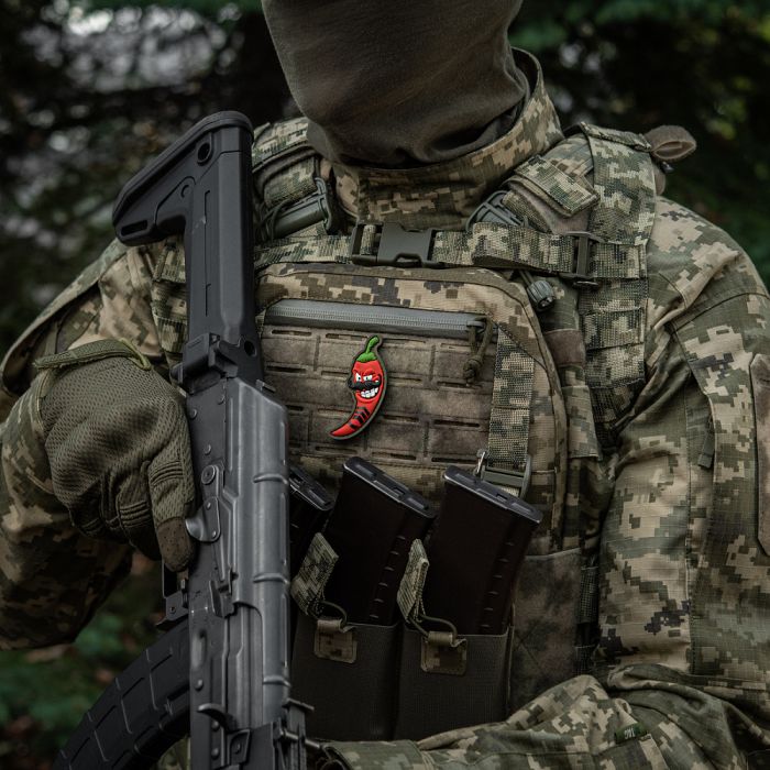 M-Tac нашивка Перчик 3D старший майстер сержант (PVC)