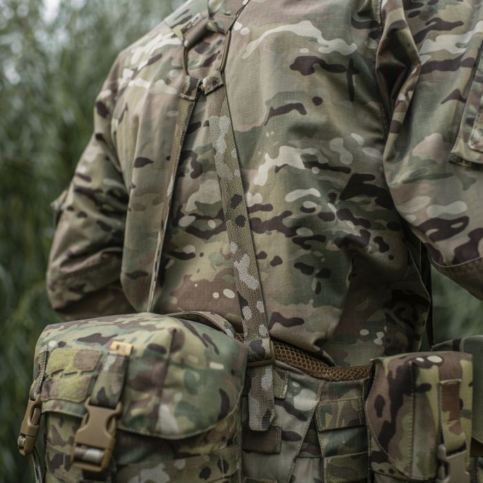 M-Tac ремені плечові для тактичного пояса Laser Cut Multicam