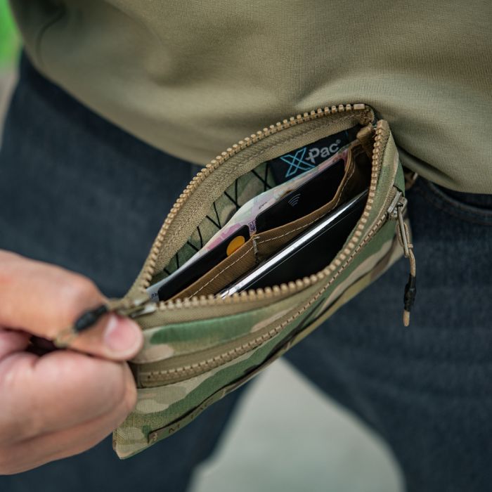 M-Tac гаманець горизонтальний з карабіном X-Pac Elite Multicam