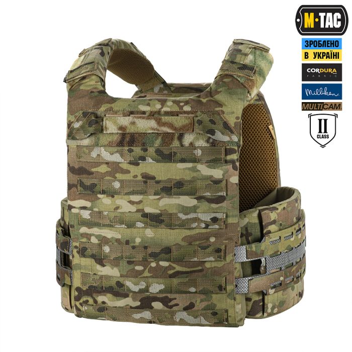 M-Tac плитоноска Cuirass Tiger Elite 2 клас захисту (розмір плити XL) Multicam