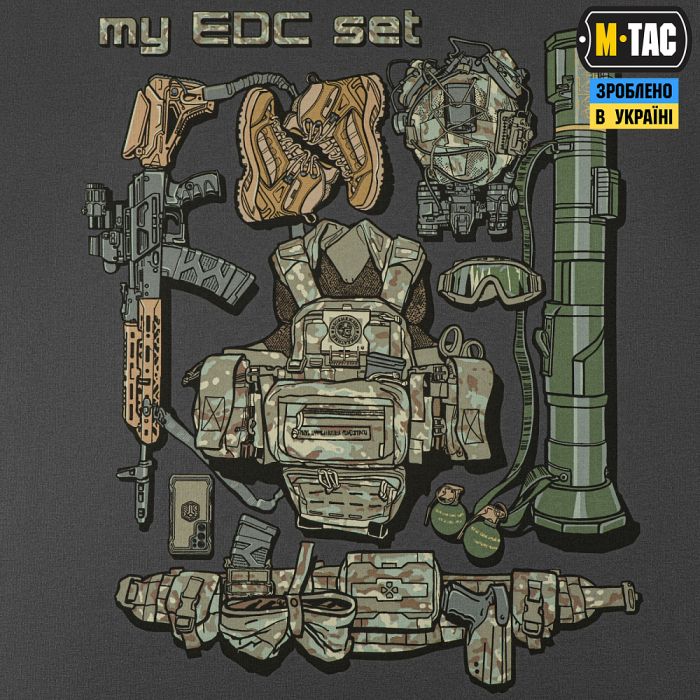M-Tac футболка My EDC Dark Grey
