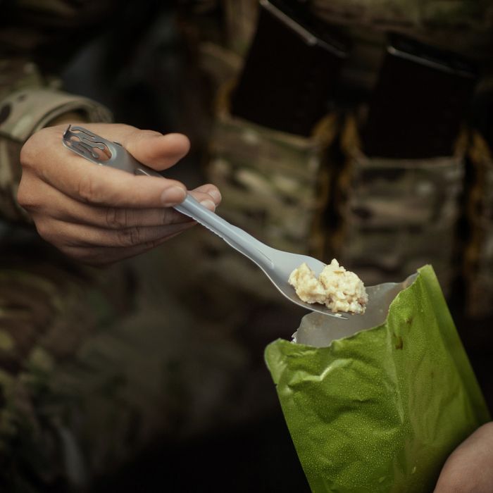 M-Tac столовий набір роз'ємний (3 елемента) Steel