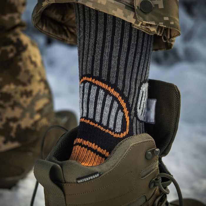 M-Tac шкарпетки Polar Merino 40% Long Black