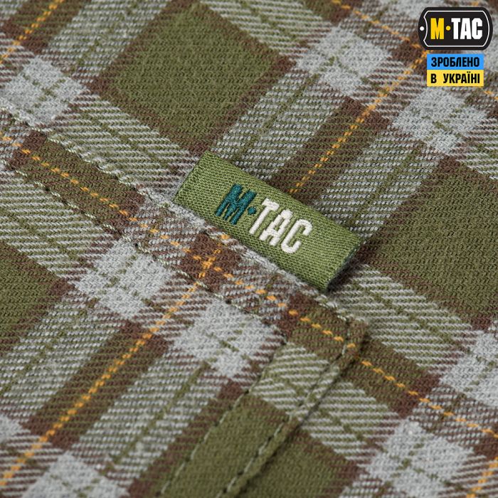 M-Tac сорочка Tactical Cotton Shirt Olive/Grey