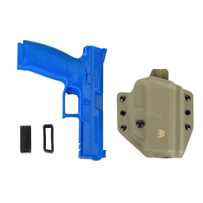 ATA Gear кобура модель Hit Factor ver.1 для зброї CZ P10-F / SC Flat Dark Earth - Spring правша