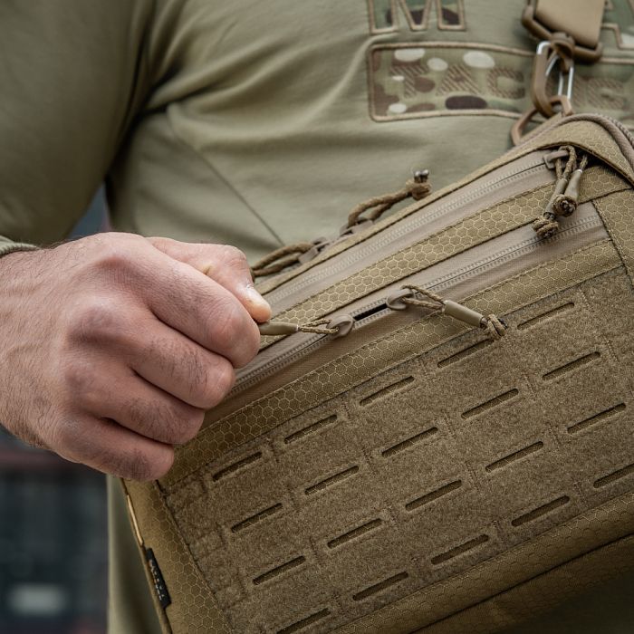 M-Tac сумка Admin Bag Medium Elite з липучкою Hex Coyote