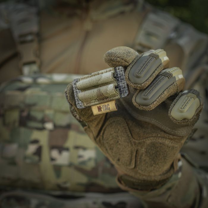 M-Tac Патронташ на липучці для 2-х патронів кал. 308 Multicam